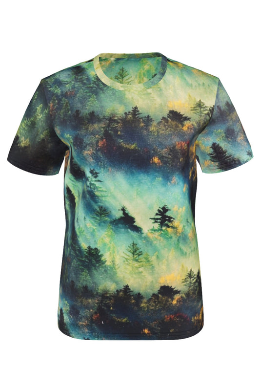 T-SHIRT COLORFUL STANDARD Zielony Las