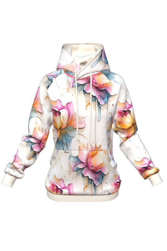 BLUZA COLORFUL OVERSIZE Pastelowe Kwiaty