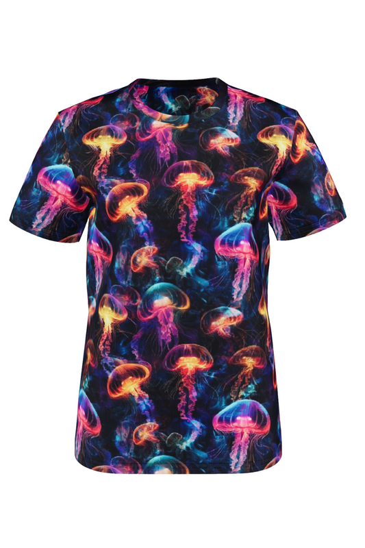 T-SHIRT COLORFUL STANDARD Neonowe Meduzy
