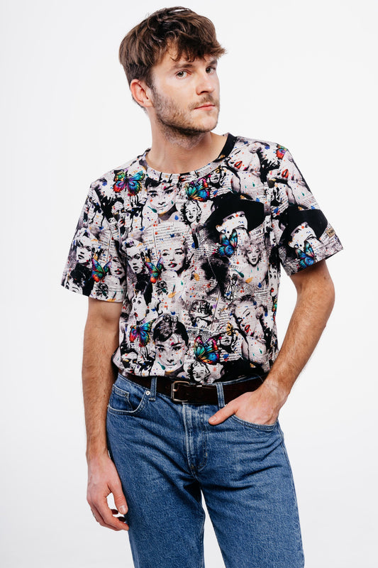 T-SHIRT COLORFUL STANDARD Newspaper