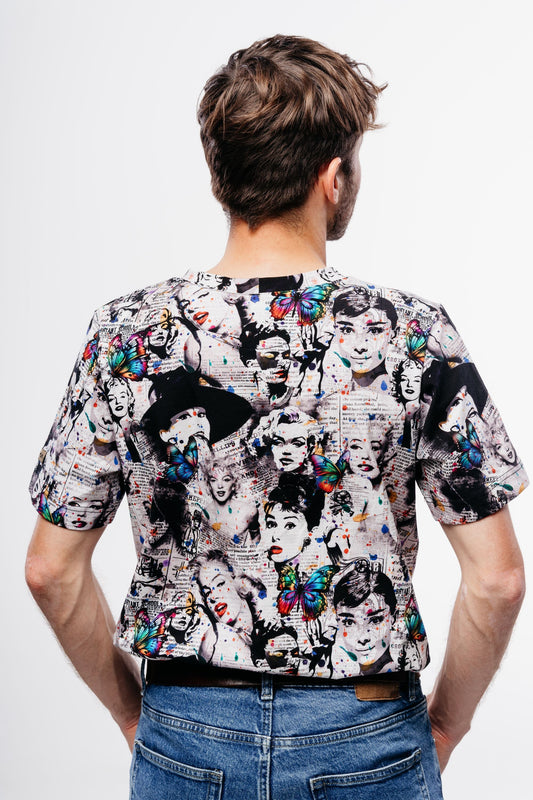 T-SHIRT COLORFUL STANDARD Newspaper