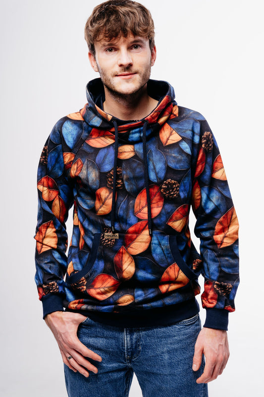 Bluza COLORFUL OVERSIZE Jesienne Liście