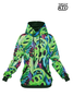 BLUZA COLORFUL OVERSIZE Zielone Monstery