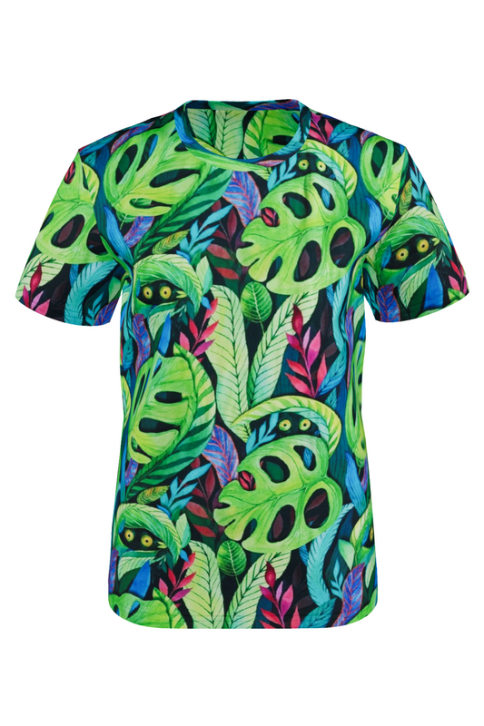 T-SHIRT COLORFUL STANDARD Zielone Monstery