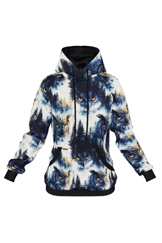 BLUZA COLORFUL OVERSIZE Mistyczne Sowy